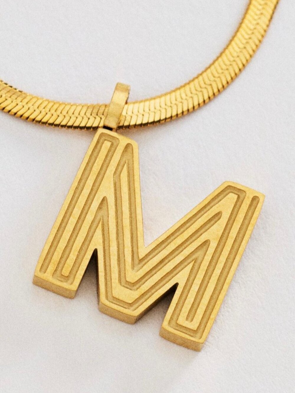 Anthropologie Initial Necklace